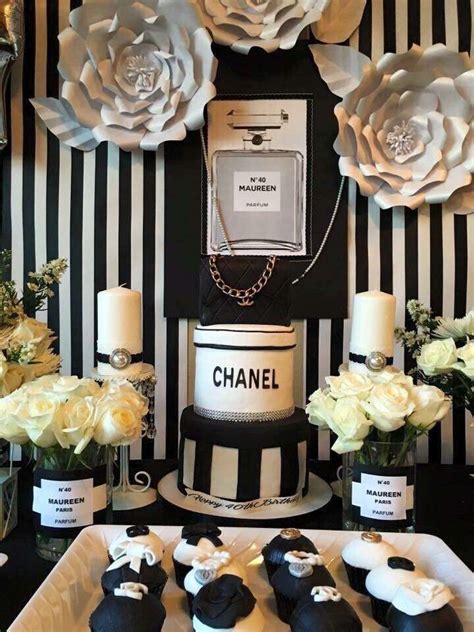 Chanel Birthday Decorations 